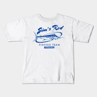 Jim’s Rod Fishing Team Vintage Kids T-Shirt